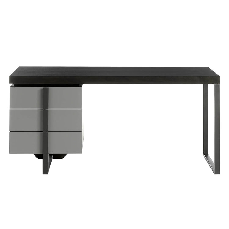 Office desk with lacquered DM side drawer - Angel Cerdá S.L