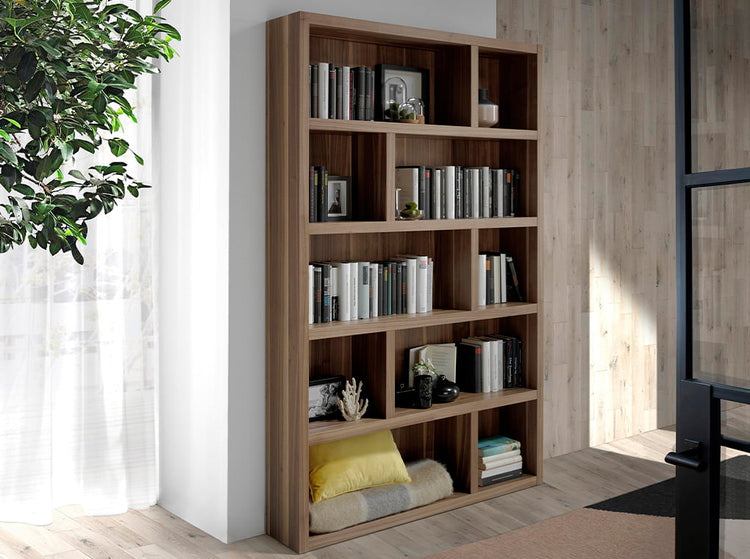 Shelf made of walnut wood