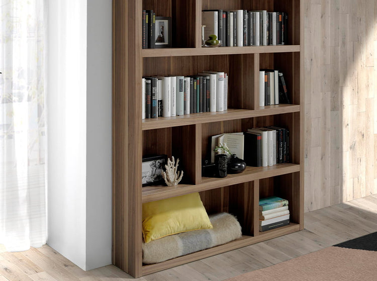 Shelf made of walnut wood