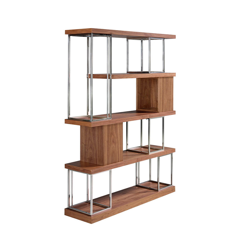 Shelf walnut and steel - Angel Cerda S.L