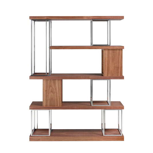 Shelf walnut and steel - Angel Cerda S.L