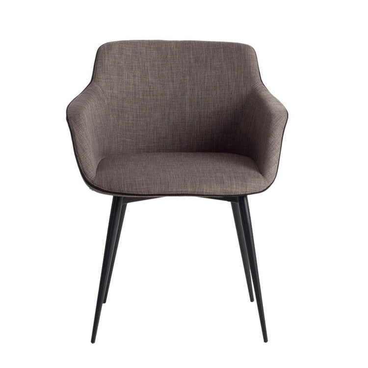 Upholstered chair with steel structure - Angel Cerdá S.L