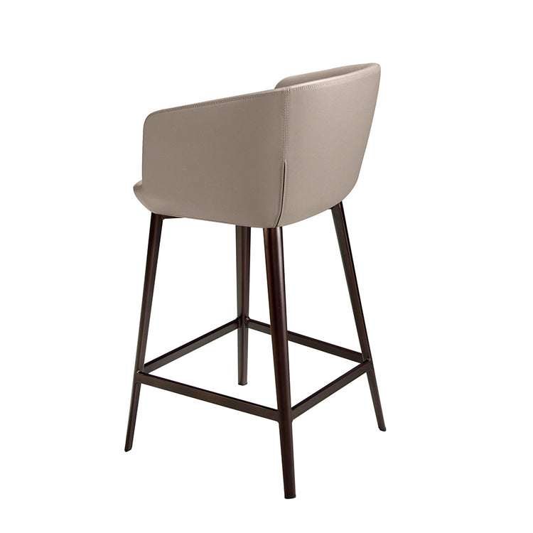 Leatherette stool - Angel Cerdá