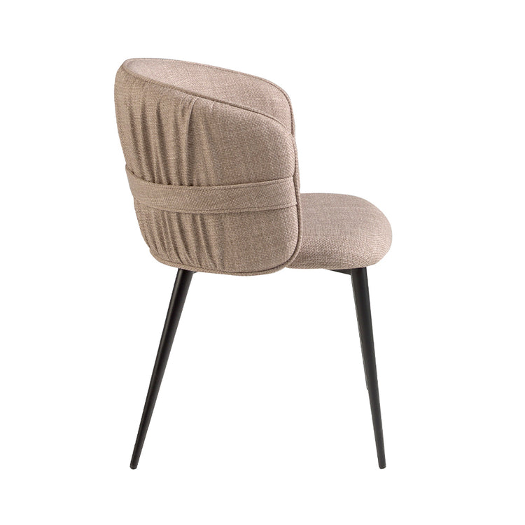 Brown fabric chair-Angel Cerdá