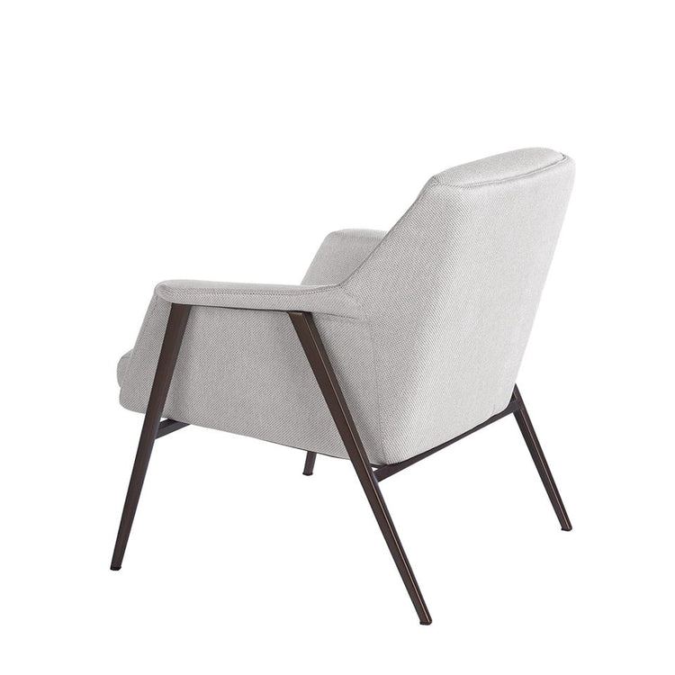 Chair upholstered in fabric with steel structure - Angel Cerdá, S.L.