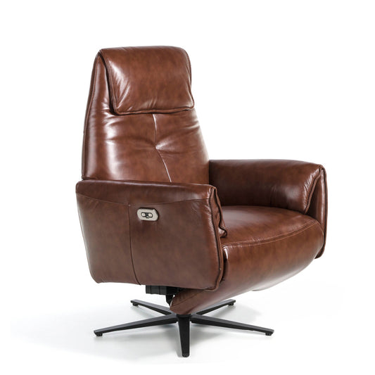 Relaxing swivel chair with double folding electric - Angel Cerdá S.L