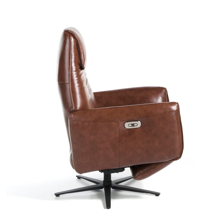 Relaxing swivel chair with double folding electric - Angel Cerdá S.L