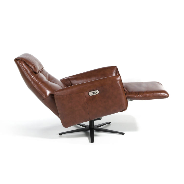 Relaxing swivel chair with double folding electric - Angel Cerdá S.L