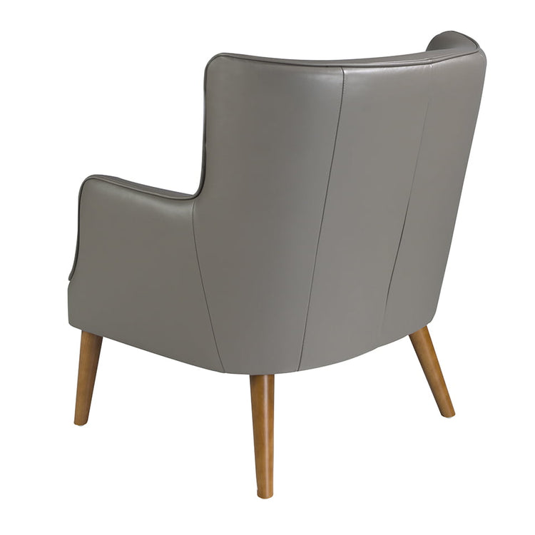 Armchair upholstered in leather with capitone effect - Angel Cerdá S.L.