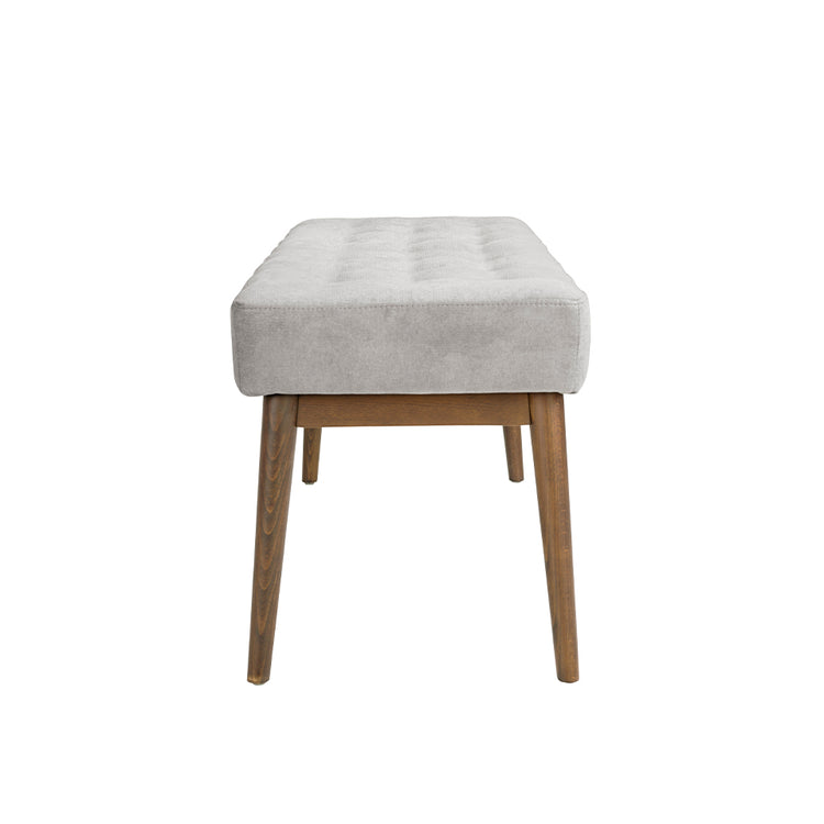 Stool in dark grey fabric - Angel Cerdá