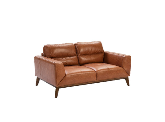 2-seater buffalo cow leather sofa model 6046 Angel Cerdá S.L.