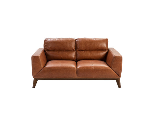 2-seater buffalo cow leather sofa model 6046 Angel Cerdá S.L.