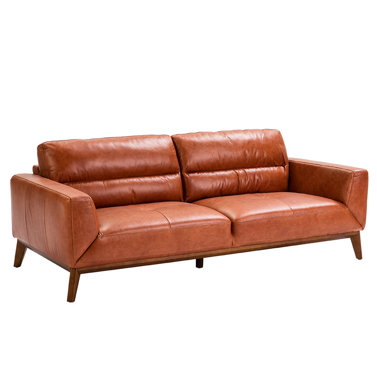 3 seat sofa made of 2mm thick cowhide leather - Angel Cerdá S.L