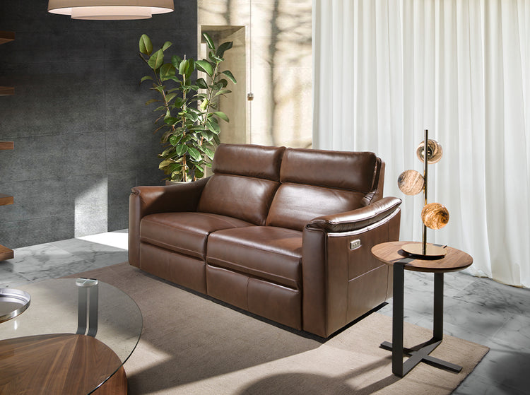 3 seater leather relax sofa-Angel Cerdá