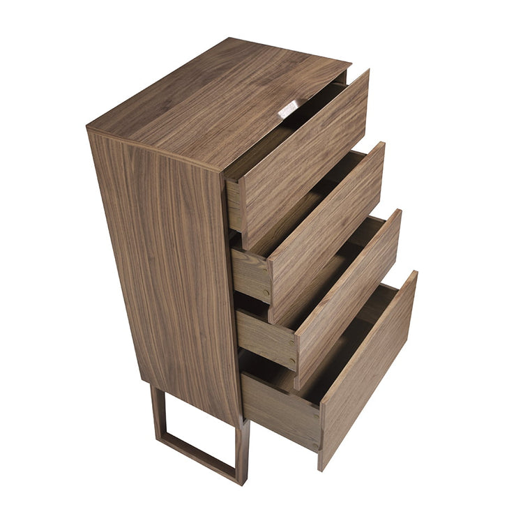 Chest of drawers Walnut wood with drawers - Angel Cerdá S.L