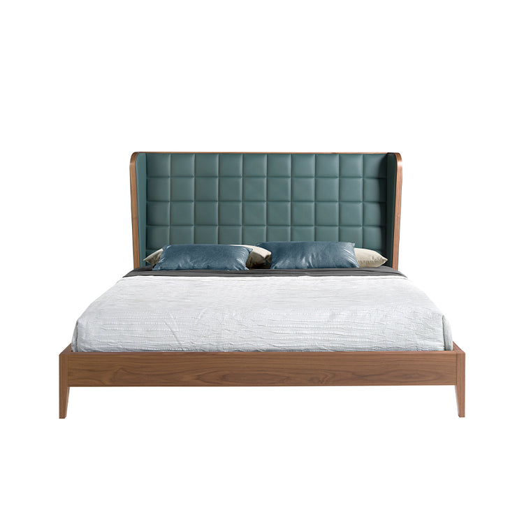 Green leatherette bed - Angel Cerdá