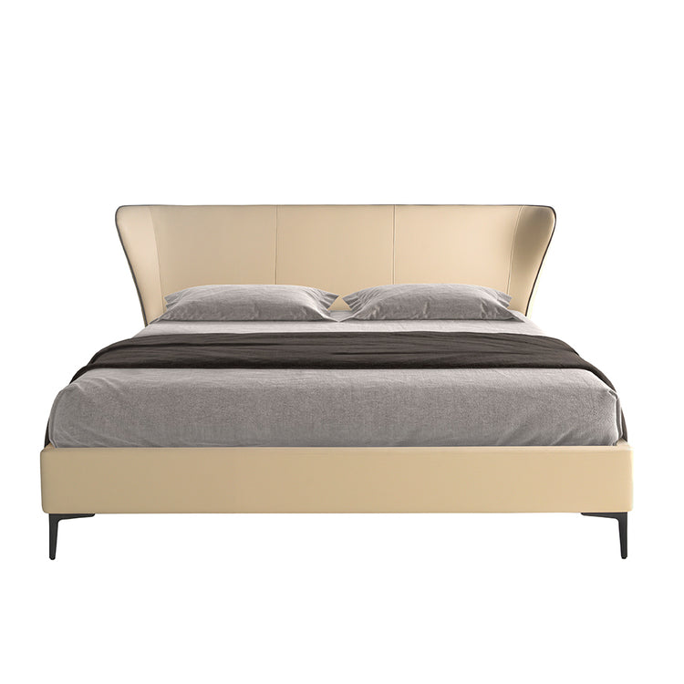 Cream leatherette bed - Angel Cerdá