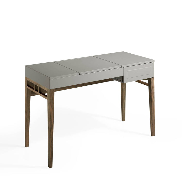 Desk / dressing table with walnut plating - Angel Cerdá, S.L.