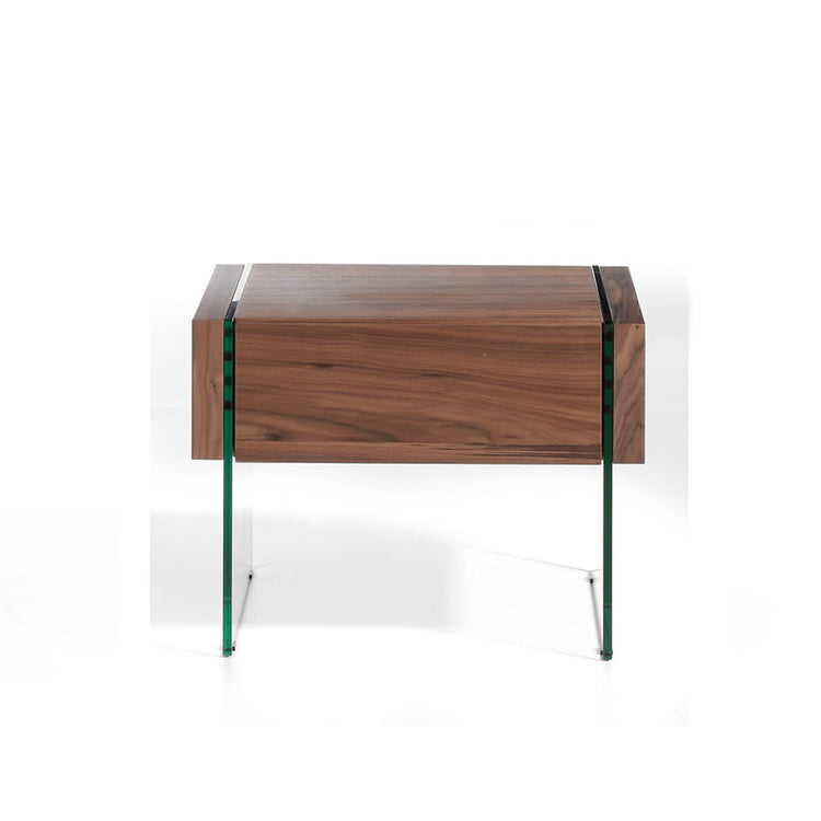 WNight table made of walnut veneered wood - Angel Cerdá S.L